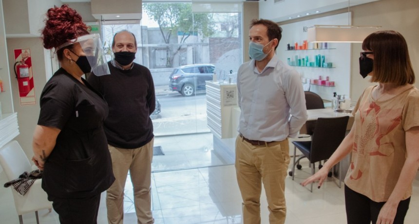 El Intendente pidió que se sigan respetando los protocolos en los comercios