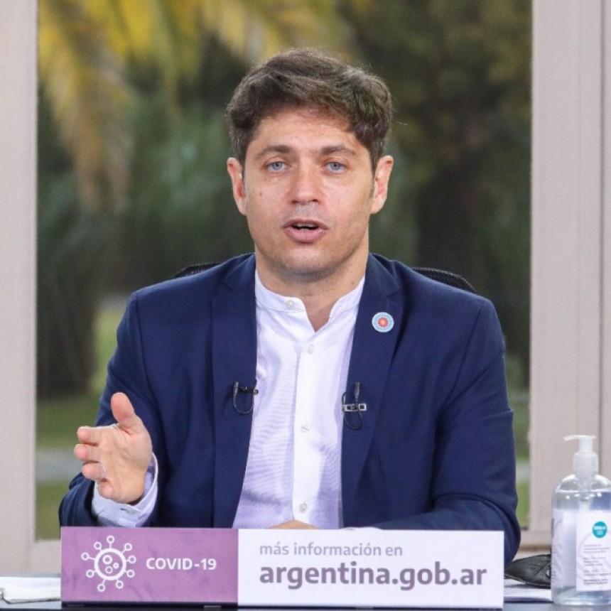 Discurso de Axel Kicillof en el anuncio de la nueva etapa de aislamiento y distanciamiento social, preventivo y obligatorio