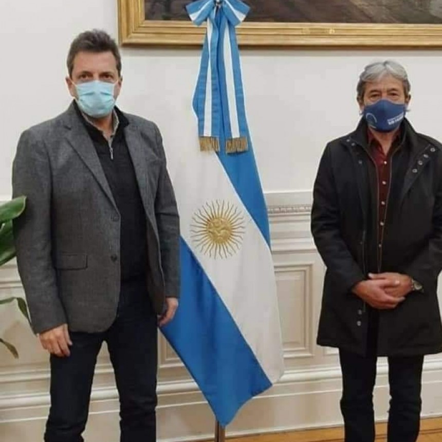 Pedro Milla se reunió con Sergio Massa