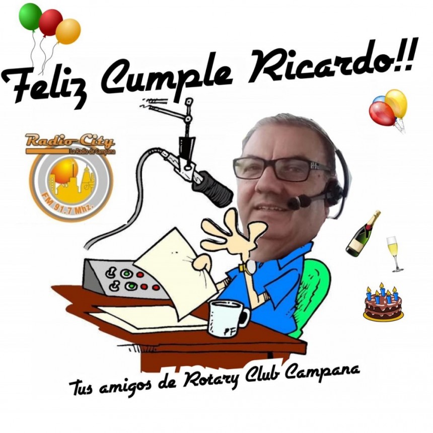 Gracias a los amigos de Rotary Club Campana por su saludo
