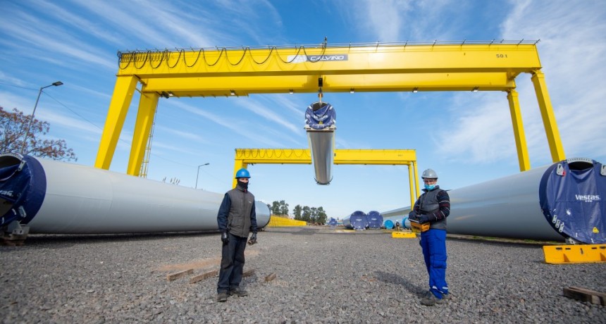 Kicillof visitó el parque industrial y tecnológico de Florencio Varela