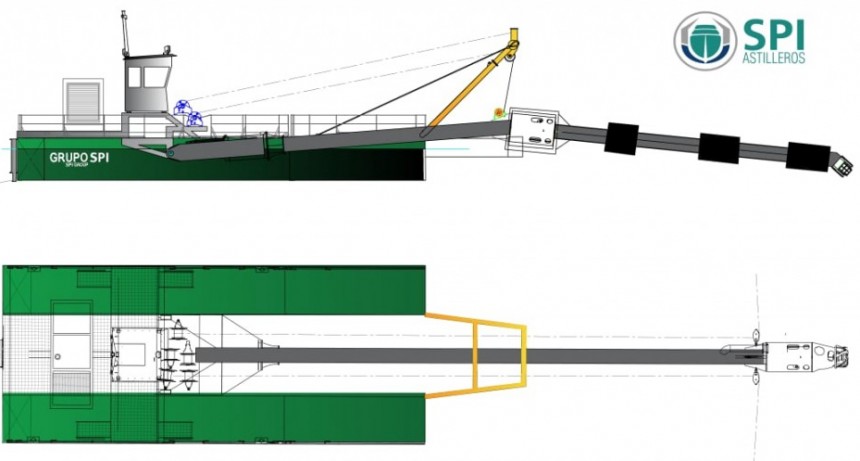 SPI Astilleros realizará una importante inversión en Campana para la construcción de una draga nacional