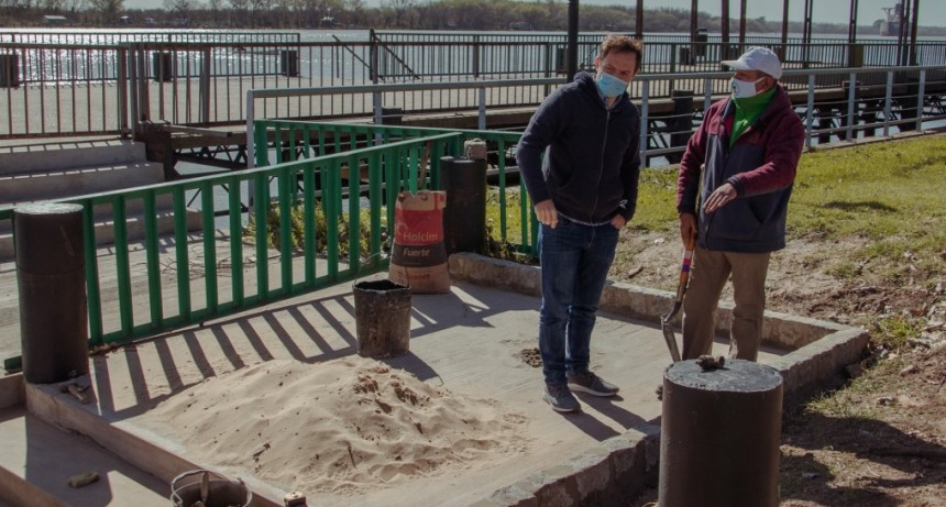 Abella: “El trabajo en conjunto con empresas locales es clave en el avance de la nueva Costanera”