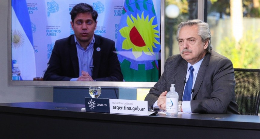 Kicillof acompañó a Alberto Fernández en el anuncio de obras de infraestructura ferroviaria