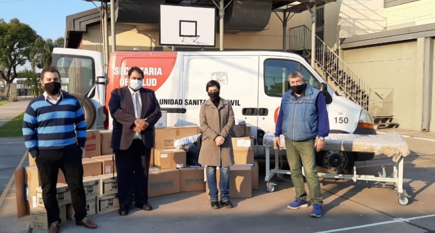 El hospital San José recibió una importante donación de insumos médicos 
