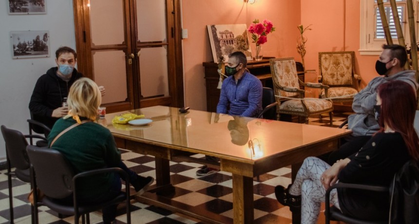 Abella recibió a representantes de gimnasios y academias de danzas y se comprometió a seguir gestionando la reapertura del sector