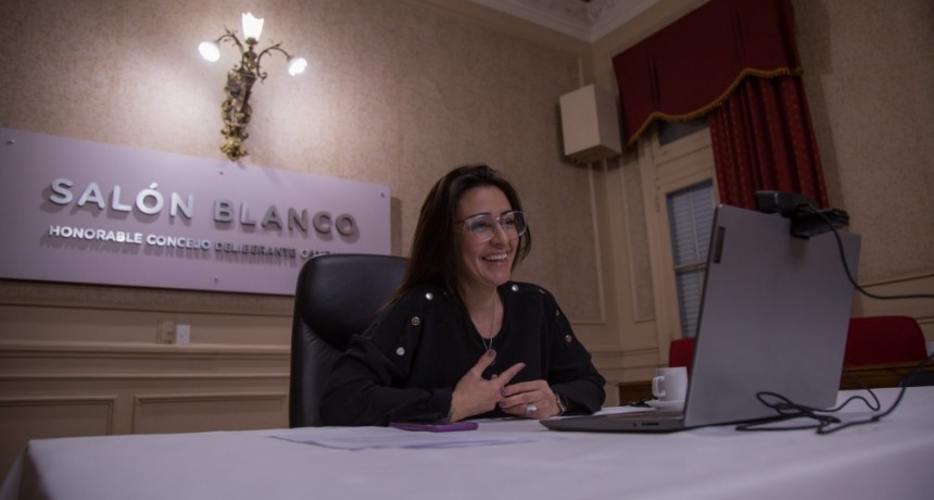 Exitosa charla abierta sobre política y pandemia en el Honorable Concejo Deliberante