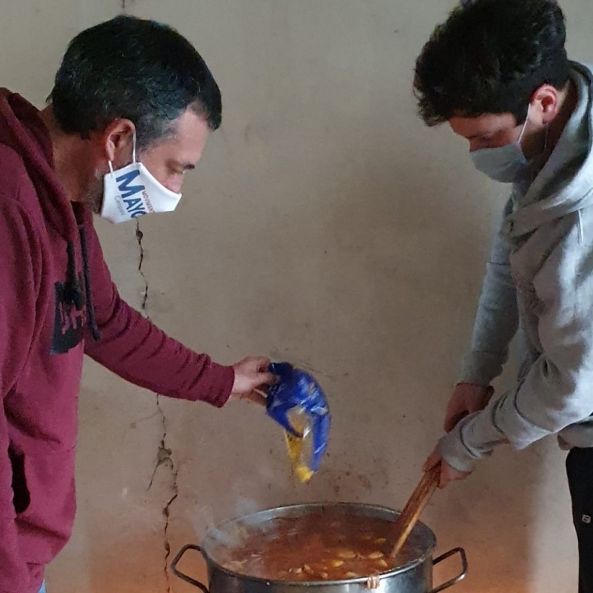 Alejo Sarna destacó la solidaridad de los Campanenses durante la pandemia.