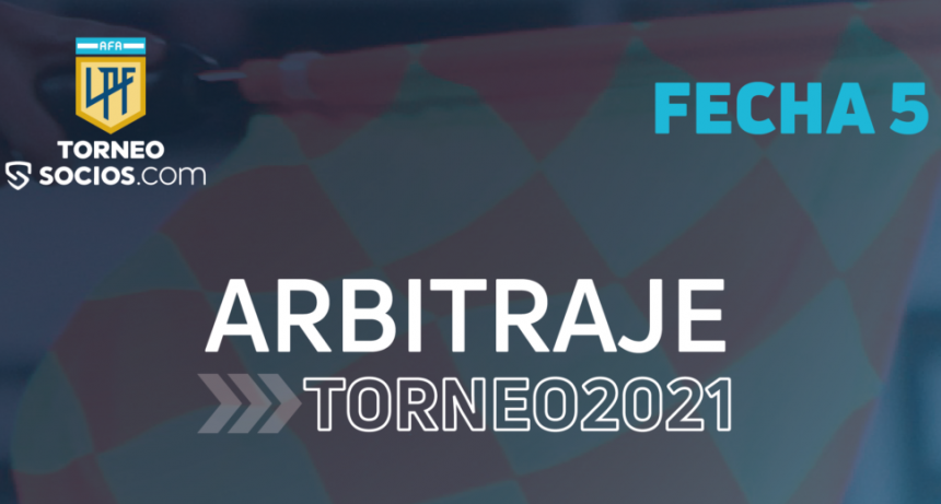  Arbitraje : Jueces para la quinta jornada