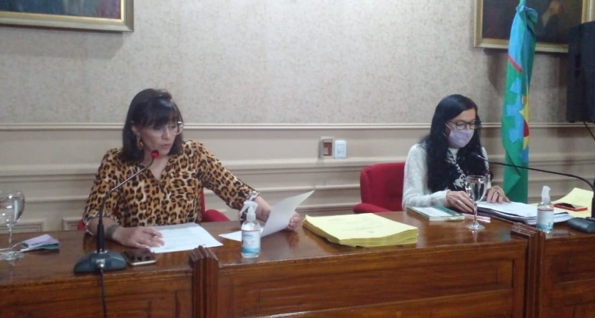 Se realizó la sesión ordinaria del Honorable Concejo Deliberante