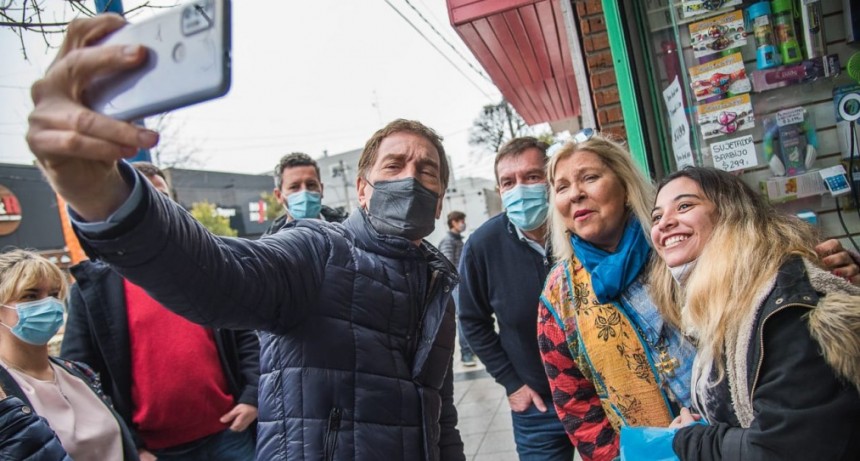 Santilli con Carrió y Montenegro en Mar del Plata: Hay una decisión política del kirchnerismo de no abordar la inseguridad