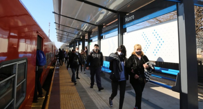 Con la habilitación de Munro, Trenes Argentinos Infraestructura suma otra estación modernizada en la línea Belgrano Norte