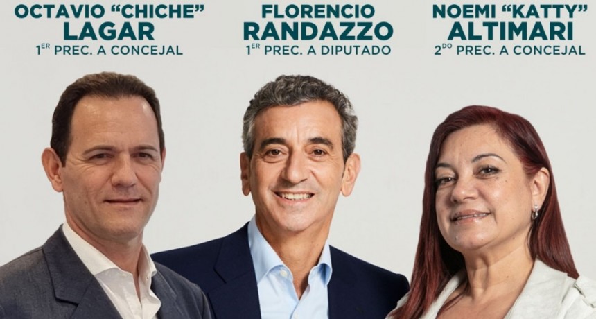 OCTAVIO LAGAR : EL MIERCOLES LLEGA RANDAZZO A CAMPANA