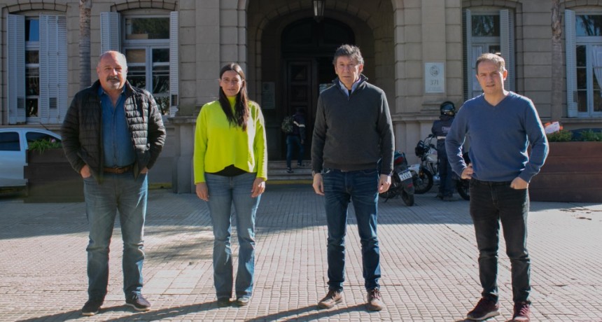 El intendente Posse ratificó el apoyo del radicalismo a la lista de Santilli y Abella