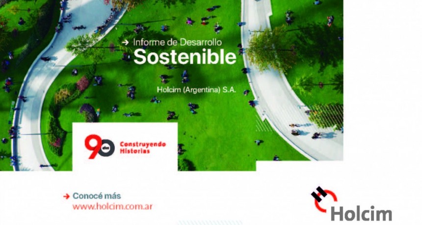 Holcim Argentina presentó su Informe de Desarrollo Sostenible 2020