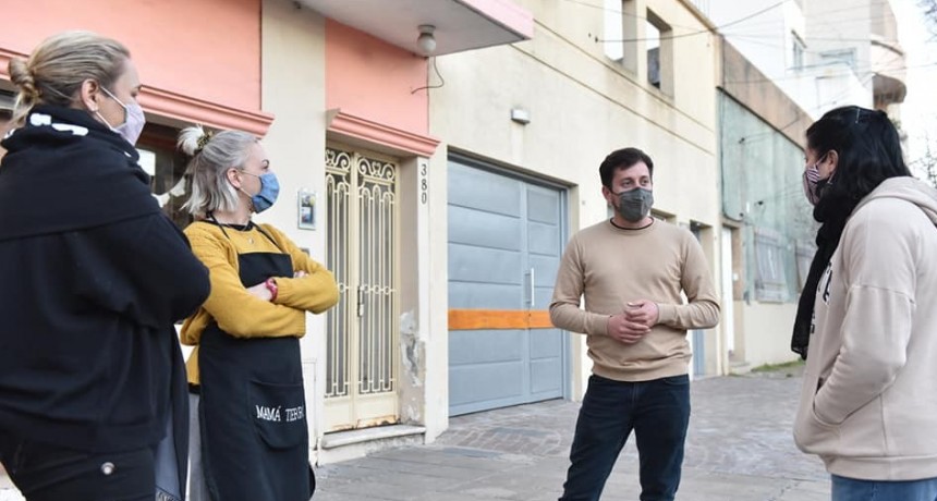 Alejo Sarna: Vamos a llevar la voz de los emprendedores al Concejo Deliberante