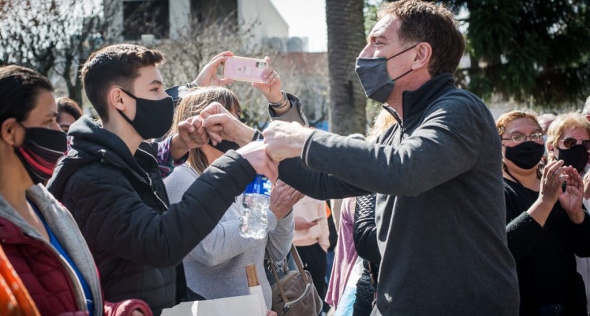 Recorrida por Escobar de Santilli: Es imperdonable que en la Provincia hayamos perdido un año y medio de clases