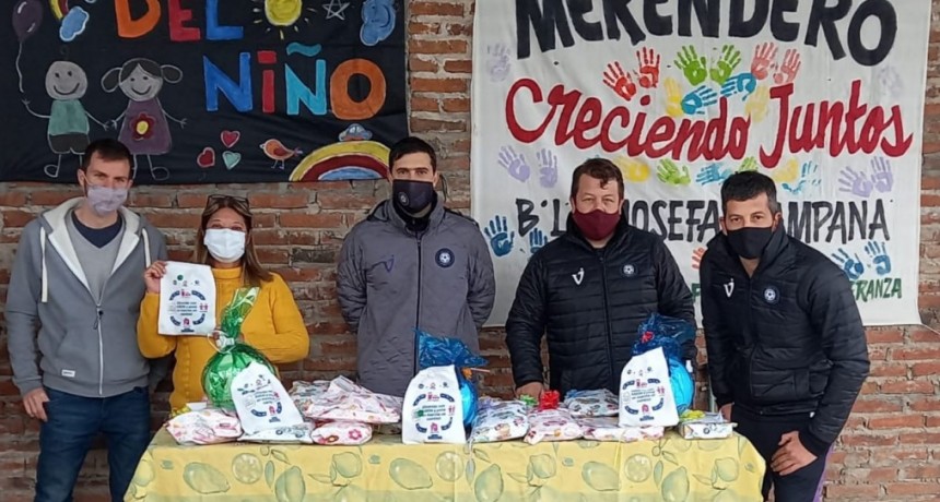 La S.F.C.C y AXION ENERGY acompañaron el festejo del día de la Niñez