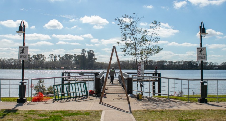 Importante puesta en valor del muelle de pescadores de la nueva Costanera