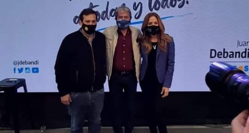 Pedro Milla estuvo con el Frente de Todos de Tres de Febrero