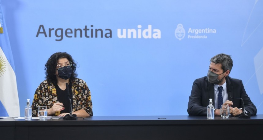 Importantes anuncios de Carla Vizzotti y Matías Lammens sobre vacunas y vuelta de público a los eventos