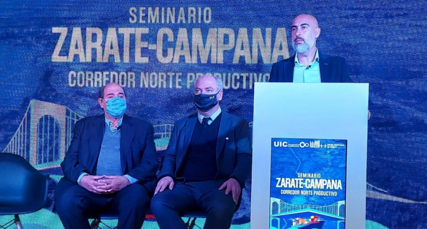 Ezequiel Sabor acompañó el lanzamiento del Seminario Zárate Campana 2021