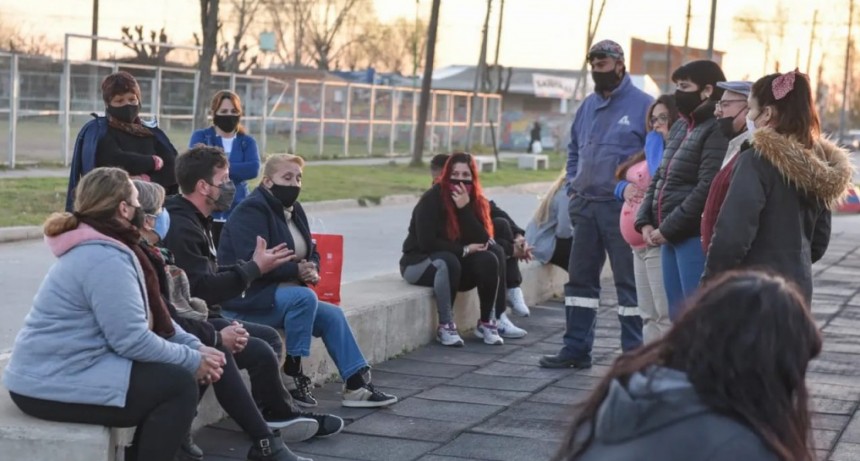 Vecinos comenzaron a proyectar junto a Alejo Sarna nuevo centro de salud en San Felipe