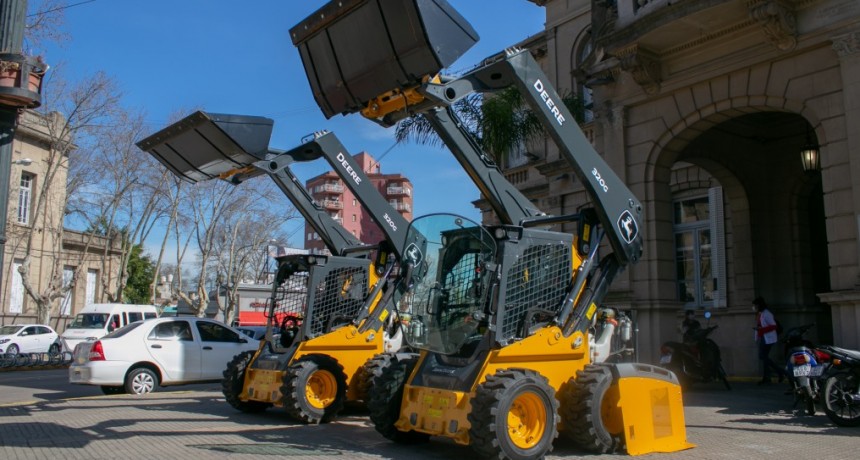 El Municipio suma nueva maquinaria para optimizar las tareas de limpieza en la ciudad 