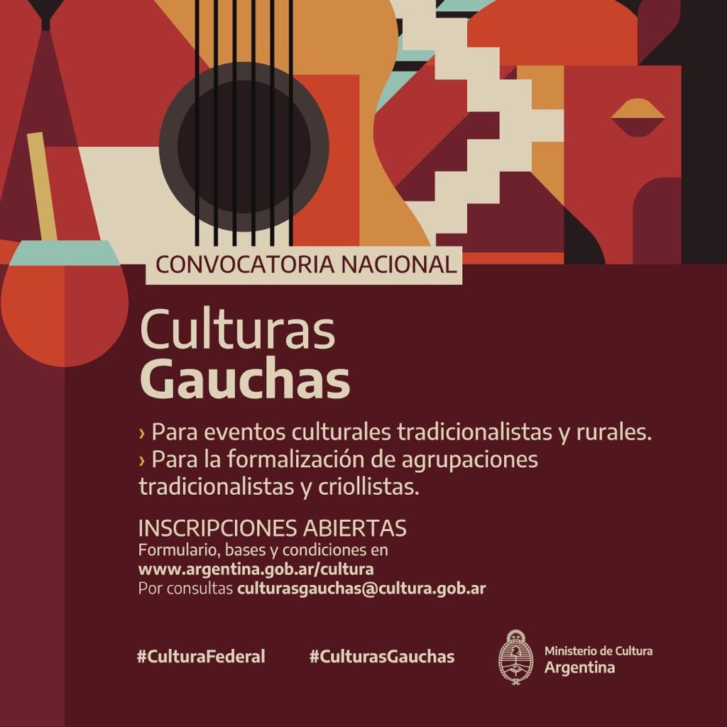 Culturas Gauchas: Alonso recordó que hay disponibles fondos federales para organizaciones tradicionalistas, criollistas y rurales