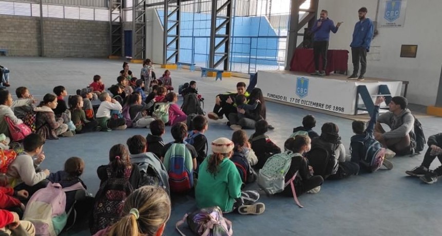 COLONIA DE INVIERNO EN EL C.B.C UN FINAL CON UNA JORNADA RECREATIVA