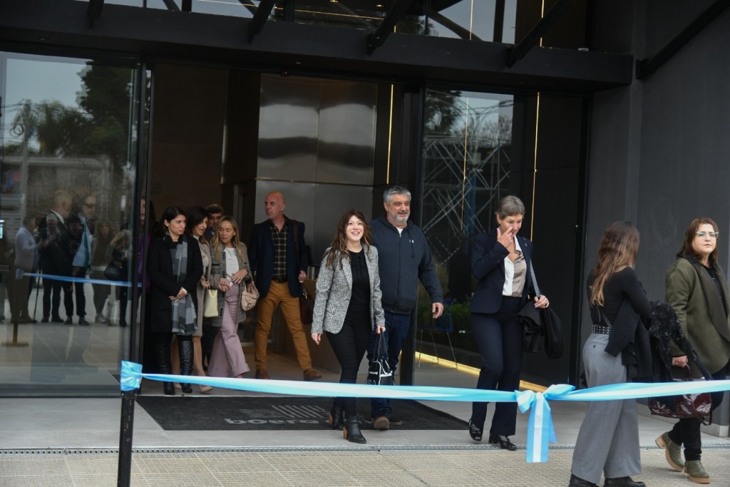 Alonso y Ortega en la Inauguración del Polo Judicial de Escobar