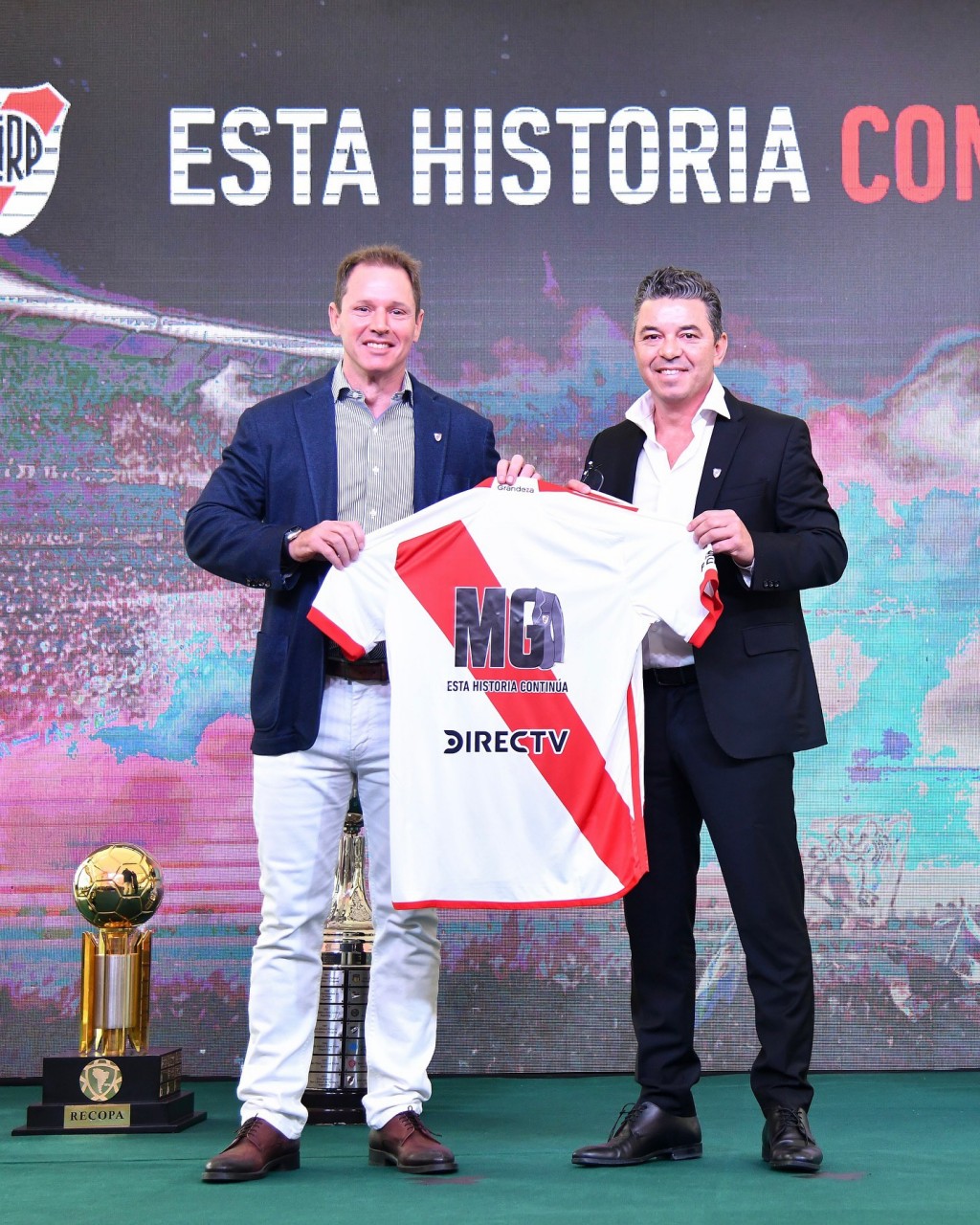 Marcelo Gallardo otra vez en River Plate 