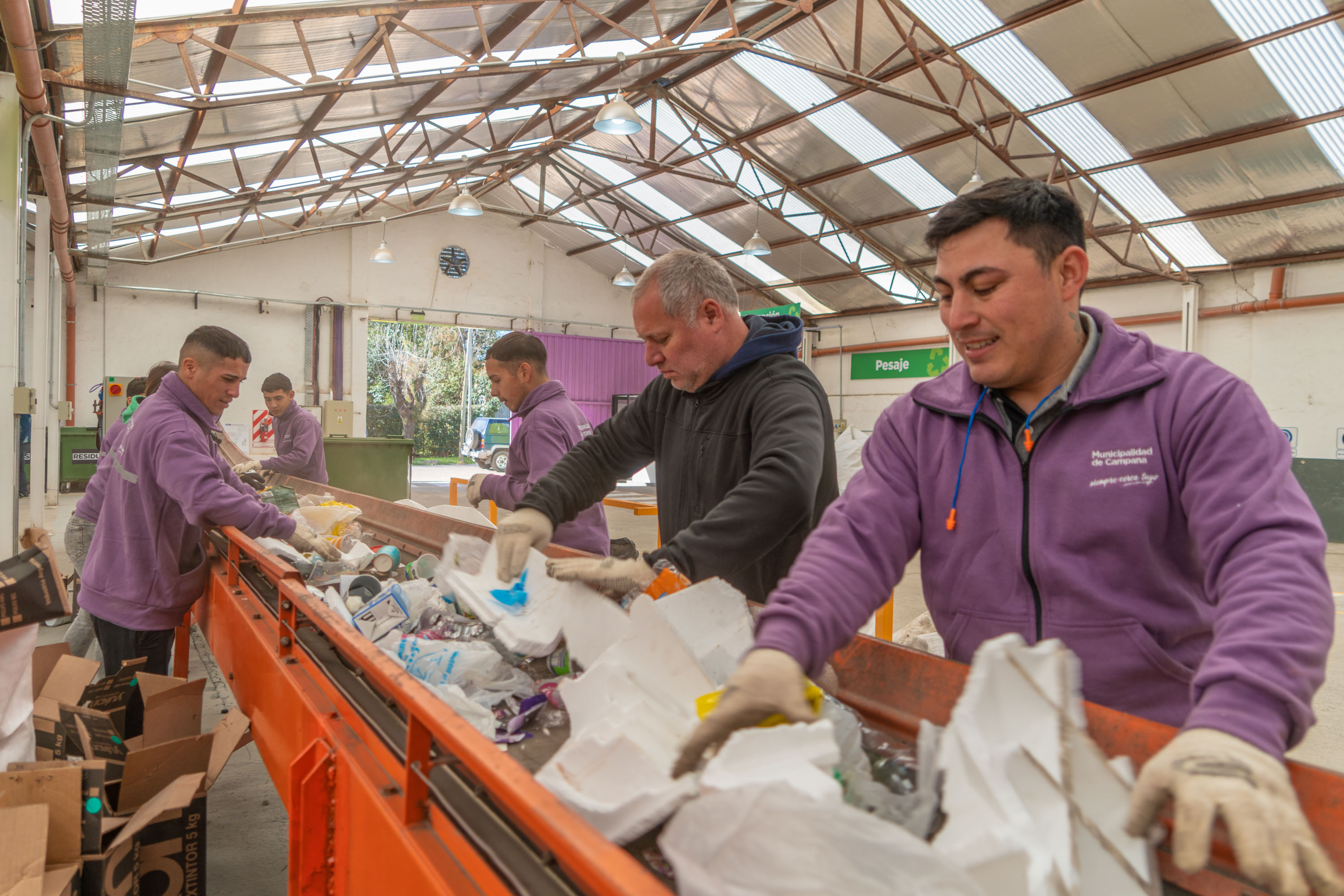 En solo tres semanas, el Centro Municipal de Reciclaje ya procesó 4 toneladas de residuos 