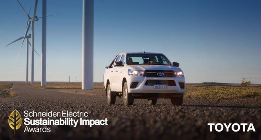 Compromiso ambiental: Toyota Argentina fue premiada globalmente por Schneider Electric