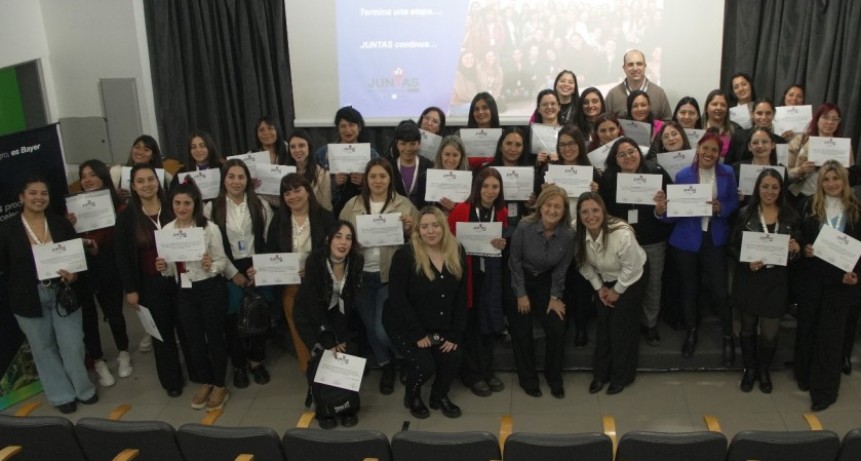 JUNTAS: el programa de Bayer y la UTN que abrió puertas y oportunidades para 39 mujeres de Zárate