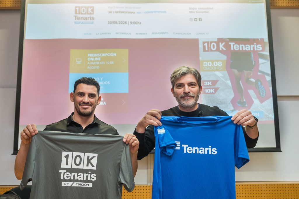 Llega la 21&deg; edici&oacute;n de la 10K Tenaris con nuevas remeras, un circuito desafiante y medallas sustentables