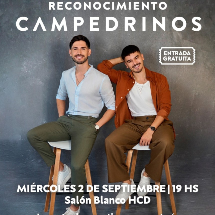 El H.C.D reconocer&aacute; a Campedrinos que participaron del Festival Internacional de Vi&ntilde;a del Mar