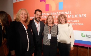 La Intendente Giroldi reafirm&oacute; su compromiso con los Derechos de las Mujeres