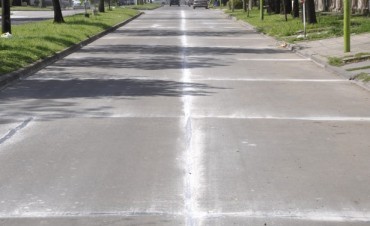 Avanzan las tareas de mantenimiento en calles del centro de la ciudad
