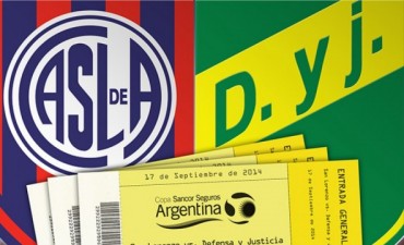 Contin&uacute;a la venta para San Lorenzo &ndash; Defensa y Justicia a trav&eacute;s de Ticketek