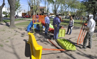 La Plaza &ldquo;Italia&rdquo; contar&aacute; con un sector de juegos para ni&ntilde;os de hasta 4 a&ntilde;os