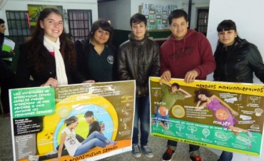Los alumnos participantes del &ldquo;Gabinete Joven&rdquo; llevaron adelante una &ldquo;Jornada de Salud Sexual y Reproductiva&rdquo;
