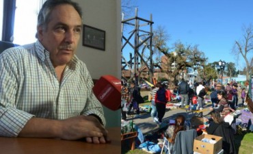 &ldquo;Ahora los feriantes de la plaza 1&deg; Mayo: nueva idas y vueltas de la gesti&oacute;n Giroldi&rdquo;, remarco Ghione.