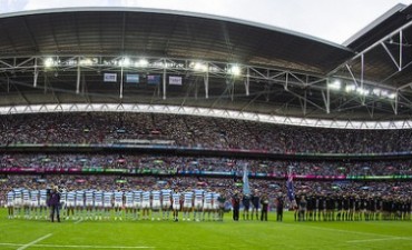 Los Pumas perdieron con los All Blacks en el debut mundialista