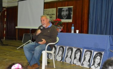 Pablo D&iacute;az visit&oacute; Campana en el marco de la conmemoraci&oacute;n del 39&ordm; Aniversario de la &ldquo;Noche de los L&aacute;pices&rdquo;