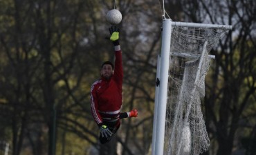River cerr&oacute; otra semana de trabajos en Ezeiza