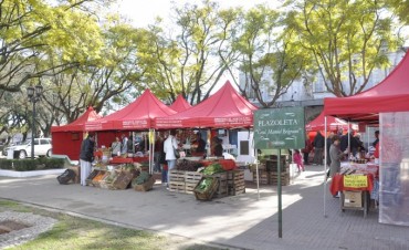 La Feria de Productores Locales estar&aacute; ma&ntilde;ana en la Plazoleta Belgrano 