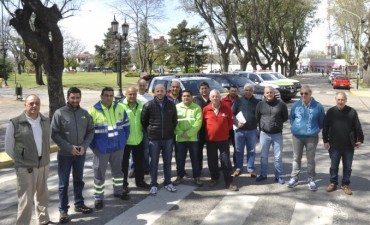 Autoridades de Defensa Civil de la Zona 8 se reunieron en Campana 