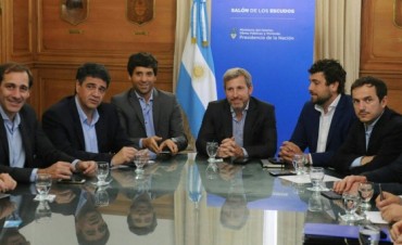 Abella se reuni&oacute; con el ministro del Interior de Naci&oacute;n por obras p&uacute;blicas 