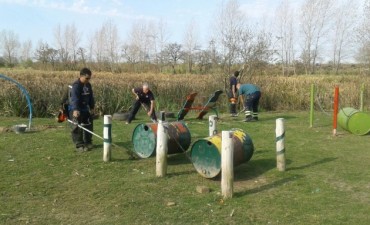 El Municipio realiz&oacute; mejoras en la sociedad de fomento del Canal Irigoyen